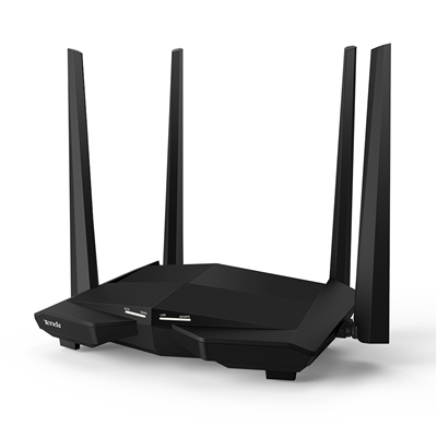 44.756-2.jpg WIRELESS AC1200 ROUTER DUAL BAND TENDA AC10 5GHZX867MBPS/2.4GHZX300MBPS -1P WAN+3P GIGABIT-4ANT. 5DBI - GARANZIA 3 ANNI