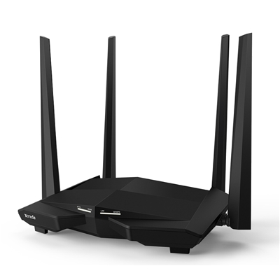 44.757-1.jpg WIRELESS AC1200 ROUTER DUAL BAND TENDA AC10U 5GHZX867MBPS/2.4GHZX300MBPS -1P WAN+3P GIGABIT-1P USB-4ANT. 5DBI - GARANZIA 3 ANNI