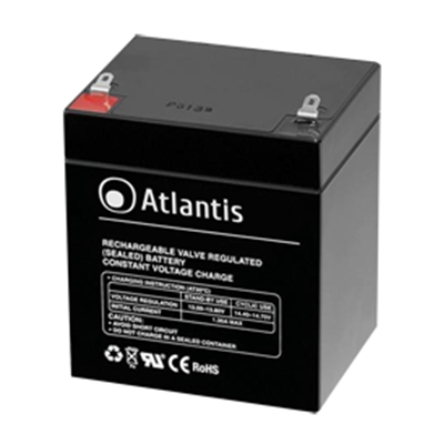 BATTERIA X UPS/ANTIFURTI/ETC. 12V 4.5AH ATLANTIS - A03-BAT12-4.5A - EAN:8026974014128 -GAR. 6 MESI- RETAIL