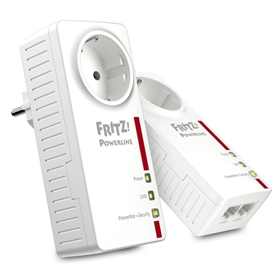 52.434-2.jpg POWERLINE 1200M AVM FRITZ! 1220E KIT (2PCS) BIANCHI 2P GIGA - EAN: 4023125027536