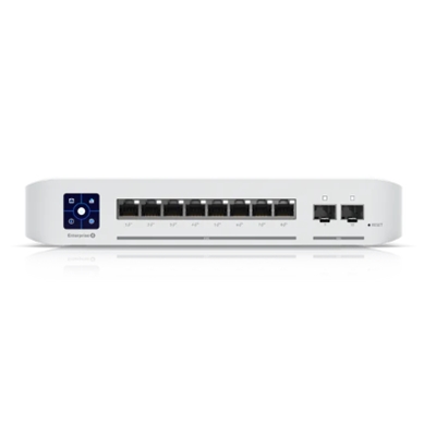 52.4512-2.jpg SWITCH 10P UBIQUITI USW-ENTERPRISE-8-POE L3 -8P 2.5GBE 802.3AT POE+ RJ45 + 2P 10G SFP+