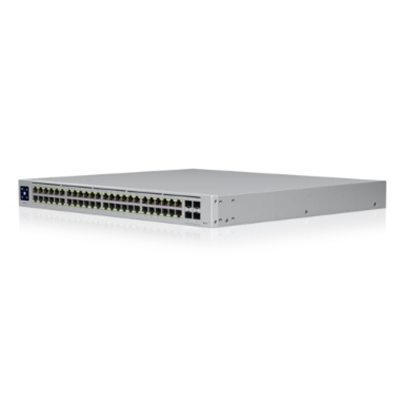 52.455-2.jpg SWITCH 48P LAN GIGABIT UBIQUITI USW-PRO-48 - 4P 10G SFP+