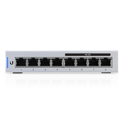 SWITCH 8P LAN GIGABIT UBIQUITI UNIFI US-8-60W MANAGED 4P POE