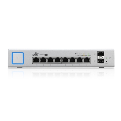 52.515-2.jpg SWITCH 8P LAN GIGABIT UBIQUITI UNIFI US-8-150W MANAGED 2P SFP -SUPP. POE-