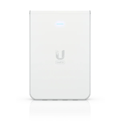 WIRELESS ACCESS POINT UBIQUITI U6-IW WI-FI 6 IN WALL 2.4GHZ: 573,5 MBIT/S-5 GHZ 4,8 MBIT/S-CONSUMO ENERGETICO (MAX): 13,5 W