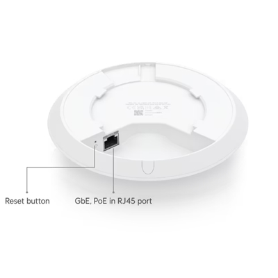 52.5523-3.jpg WIRELESS ACCESS POINT UBIQUITI UNIFI 6 U6+ 2.4GHZ: 573,5 MBIT/S-5 GHZ 2402 MBIT/S-CONSUMO ENERGETICO (MAX): 9W