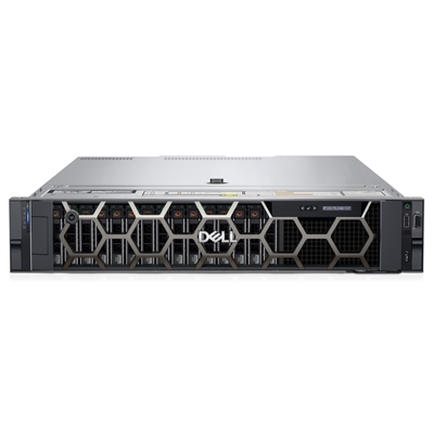 SERVER DELL R550 6PX6M RACK2U XEON 8C 4309Y 1X16GB RDIMM 3200MHZ 480GBSSD 8X3.5'' PERC H755 2X10GBE 2X800W 3YNBD FINO:05/01