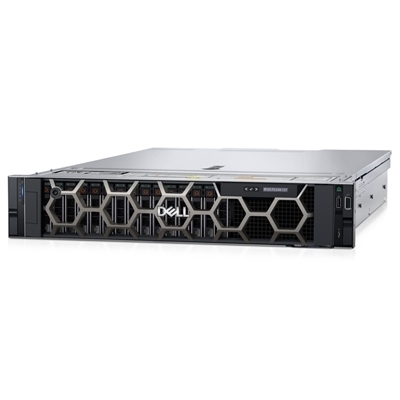 72.836-1.jpg SERVER DELL R550 FJVWR RACK2U XEON 12C 4310 1X16GB RDIMM 3200MHZ 480GBSSD 8X3.5'' PERC H755 2X10GBE 2X800W 3YNBD