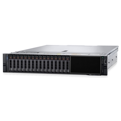 72.836-2.jpg SERVER DELL R550 FJVWR RACK2U XEON 12C 4310 1X16GB RDIMM 3200MHZ 480GBSSD 8X3.5'' PERC H755 2X10GBE 2X800W 3YNBD