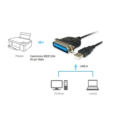 82.2162-1.jpg CAVO ADATTATORE USB EQUIP 133383 DA USB A PARALLELO - 1.5MT EAN: 4015867222379