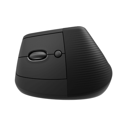 84.659-3.jpg MOUSE LOGITECH RETAIL LIFT FOR BUSINESS VERTICALE ERGONOMICO PER MANO SINISTRA GRAPHITE 910-006495