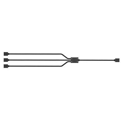 89.1238-3.jpg ACCESSORIO COOLER MASTER R4-ACCY-RGBS-R2 TRIDENT FAN CABLE RGB SPLITTER (1-TO-3)