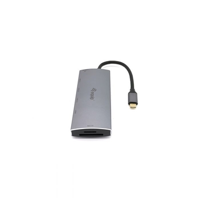 89.2218-2.jpg ADATTATORE MULTIFUNZIONALE EQUIP 133482 USB-C 7 IN 1- EAN: 4015867225608