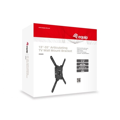 89.2221-2.jpg SUPPORTO X LCD/TV A MURO 23''/55'' EQUIP 650405 SUPP.FINO A 30KG - EAMN: 44015867209189