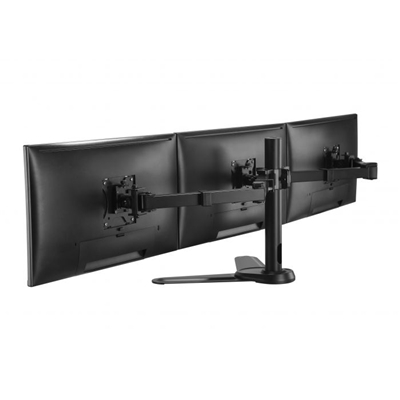 89.2231-2.jpg SUPPORTO X TRE MONITOR DA TAVOLO 17''-27'' EQUIP 650125 SUPP.FINO A 8KG - VESA FINO A 100X100 ROTAZIONE 360 -EAN: 4015867222942
