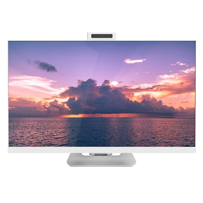 BAREBONE PC ALL IN ONE TOUCH 23.8''ATLANTIS A25-Z24T-W FULL HD-BIANCO-6XUSB, SUPP.CPU I3/I5/I7, WEBCAM 5MP (NO: CPU/SS FINO:23/02