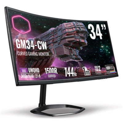 26.102-1.jpg MONITOR COOLER MASTER GAMING GM34-CW LCD VA LED UWQHD 3440X1440 34'' 1MS 21:9 2XDP 2XHDMI 400NITS MM 144HZ CURVE CMI-GM34-CW2-EU