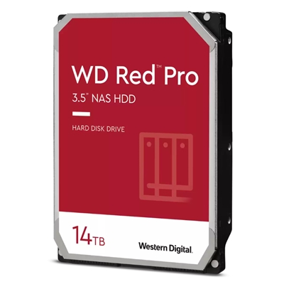 HARD DISK SATA3 3.5'' X NAS 14000GB(14TB) WD142KFGX WD RED PRO 512MB CACHE 7200RPM PER NAS