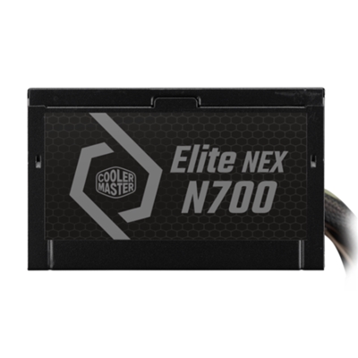 39.0133-2.jpg ALIMENTATORE ATX 700W COOLERMASTER ELITE NEX MPW-7001-ACBN-BEU PFC ATTIVO EFFICIENZA >75% 240VAC FAN120MM 140X150X86MM
