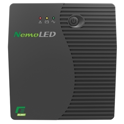 UPS ELSIST NEMOLED 160 - 1600VA/600W LED 4SCHUKO - NO USB FINO:29/02