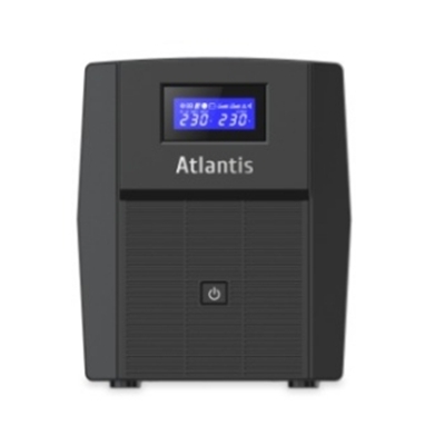 UPS ATLANTIS A03-HP2003 1500VA/900W SINEWAVE LINE INTERACT.CON ADV.AVR BOOST E CUCK-DOPPIA BATT.12V-9AH-DISP.LCD,INTERF.USB-HID