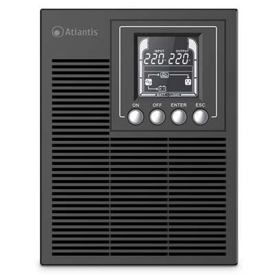 42.990-1.jpg UPS ATLANTIS A03-OP1002XLN 1000VA/700W DOPPIA CONV.,ULTRA LOW NOISE,SMART BATT.MANAG.INTERFACCIA USB/EPO/RS232 -2 BAT FINO:23/02