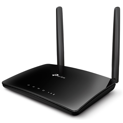 43.6316-1.jpg ROUTER 300M WIRELESS N 4G LTE TP-LINK ARCHER TL-MR6400 3P 10/100+1P 10/100 WAN 2 ANTENNE LTE - GAR.3 ANNI FINO:29/02