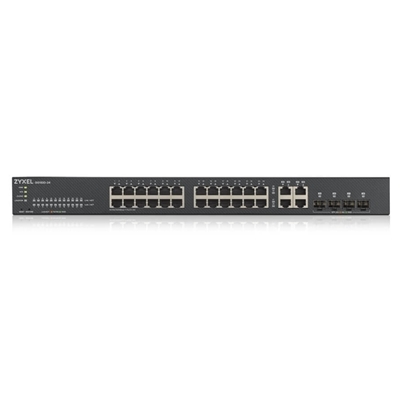 43.9058-1.jpg SWITCH ZYXEL GS1920-24V2-EU0101F NEBULAFLEX 24P GIGABIT + 4P DUAL GIGABIT - IPV6, VLAN,QOS, IGMP RACK 19''-FREE NEBULA BASIC
