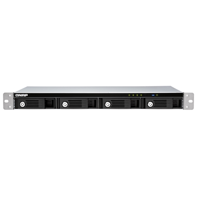 ESPANSIONE PER NAS QNAP TR-004U 4HD 3.5''/2.5'' SATA 6G>NO HD<1U RACK 1P USB3.0