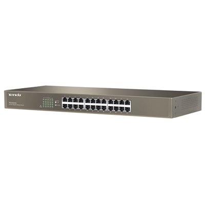 44.516-1.jpg SWITCH 24P LAN GIGABIT TENDA TEG1024G CAP.SWITCHING 48GBPS -SISTEMA DI PROTEZIONE DA FULMINI 6KV