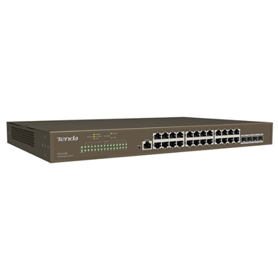44.615-2.jpg SWITCH 24P LAN GIGABIT +4P SFP BASE-X 1000 TENDA TEG5328F -GARANZIA 3 ANNI-