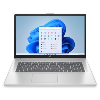 NB HP 17-CN2010NL 8Y5P7EA 17.3''HD+ AG I7-1255U 8DDR4 3200MHZ 512SSD W11 1YPUR CAM 3USB HDMI WIFI TPM FAST CHARGER FINO:02/10