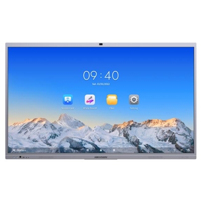 HIKVISION TOUCH INTERATTIVO CERT.EDLA 65'' 4K 8GB/128GB DS-D5C65RB/B - WEBCAM INT. - ANDROID13 - STAFFA INCL. - SAP 321000592