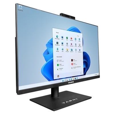 LCDPC YASHI VICTORY AY24800 24''IPS AG BLACK I5-1235U H610 8GBDDR4 512SSD NMVE W11PRO NOODD 5USB TYPE C PRIVCAM FINO:30/08