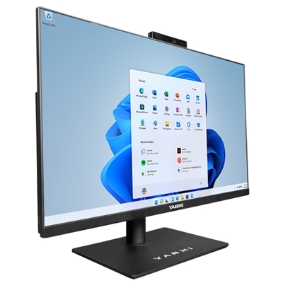 LCDPC YASHI VICTORY AY24802 24''IPS AG BLACK I5-1235U H610 16GBDDR4 512SSD NMVE W11PRO NOODD 5USB TYPE C PRIVCAM FINO:30/08