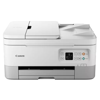 STAMPANTE CANON MFC INK PIXMA TS7451I WHITE 5449C026 A4 3IN1 13IPM DISPLAY OLED, F/R ADF USB WIFI AIRPRINT, PIXMA CLO FINO:30/08