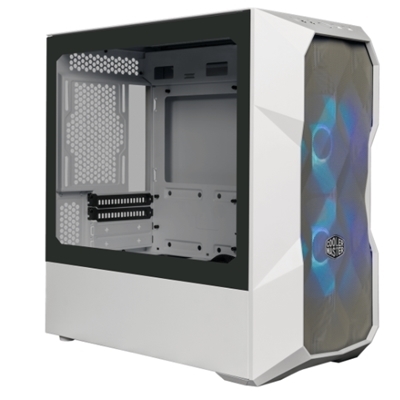 CABINET ATX MICRO TOWER COOLER MASTER TD300-WGNN-S00 MASTERBOX TD300 MESH WHITE 2X3.5 2X2.5 2XUSB3.2 ARGB LATO TRASP. NOALIM.