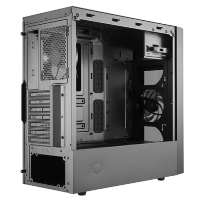 32.2973-3.jpg CABINET ATX MIDI TOWER COOLER MASTER MCB-NR600-KG5N-S00 MASTERBOX NR600 BLACK ATX 4X3.5 5X2.5 2XUSB3.0 LATO TRASP. NOALIM.