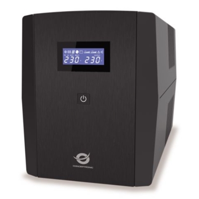 UPS CONCEPTRONIC ZEUS08E 1500VA/900W AVR INTEGRATO - 1P USB -6 PRESE IEC UE