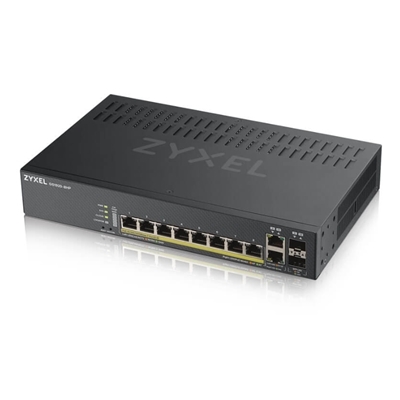 SWITCH ZYXEL GS1920-8HPV2-EU0101F 8P GIGA POE +2P DUAL GIGA - NEBULAFLEX - IPV6,VLAN, FREE NEBULA BASIC- GAR. A VITA