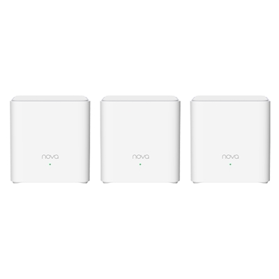 WIRELESS ROUTER AX1500 TENDA EX3-3 (3-PACK) DUAL BAND WI-FI 6 SISTEMA MESH COPERTURA FINO A 300M²
