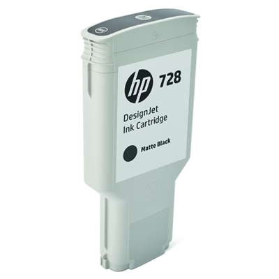 CARTUCCIA HP 728 F9J68A NERO OPACO DESIGNJET 300ML ADATTA A DESIGNJET, T830