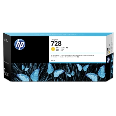 CARTUCCIA HP 728 F9K15A GIALLO DESIGNJET 300ML ADATTA A DESIGNJET, T830