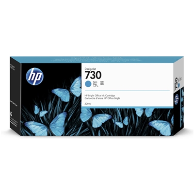 CARTUCCIA HP 730 P2V68A CIANO DESIGNJET 300ML ADATTA A DESIGNJET, T1600, T1700, T2600