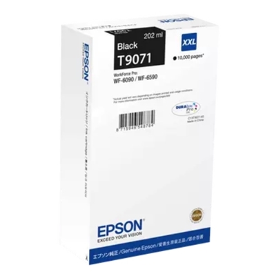 CARTUCCIA EPSON C13T90714N XXL NERO 10.000PG 202ML X WF-6XXX WF-6090DW/6590DWF