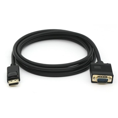 CAVO DISPLAYPORT MASCHIO A VGA (HD15) MASCHIO EQUIP 119338 SUPP. RISOL.VIDEO FINO A 1920X1200 -2.0MT EAN: 4015867225721