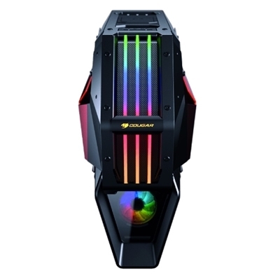 32.0037-3.jpg CABINET ATX MIDI TOWER COUGAR 109CM10003 CONQUER 2 NERO GAMING 368X631X744MM 8SLOT 2X3,5'' 2X2,5'' VETRO USB3.1 1XFANRGB
