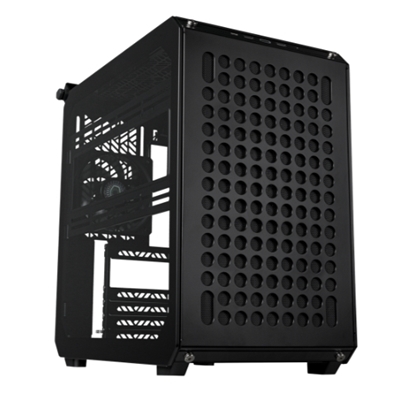 CABINET ATX MIDI TOWER COOLER MASTER Q500-KGNN-S00 QUBE 500 FLATPACK BLACK EDITION 406X231X415MM VETRO LAT. ITX MATX ATX E-ATX