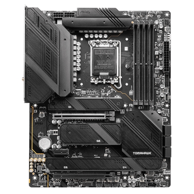33.7001-1.jpg MB MSI MAG Z790 TOMAHAWK WIFI LGA1700 4XDDR5DC VGA DSUB DVI-D 1XPCIE3.0X16 6XSATA3R M.2 GBLAN USB3.1 ATX FINO:30/08