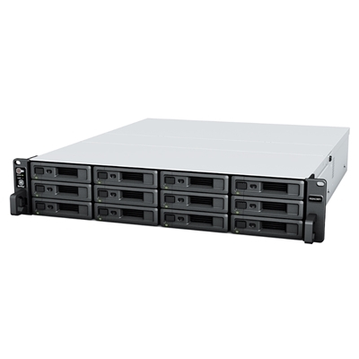 43.1320-2.jpg NAS SYNOLOGY RS2423RP+ X 12HD 3.5''/2.5''SATA2/3>NO HD< RACK-QUADCORE 3.6GHZ,DDR4 8GB,2P 1GBE+1P 10GBE -